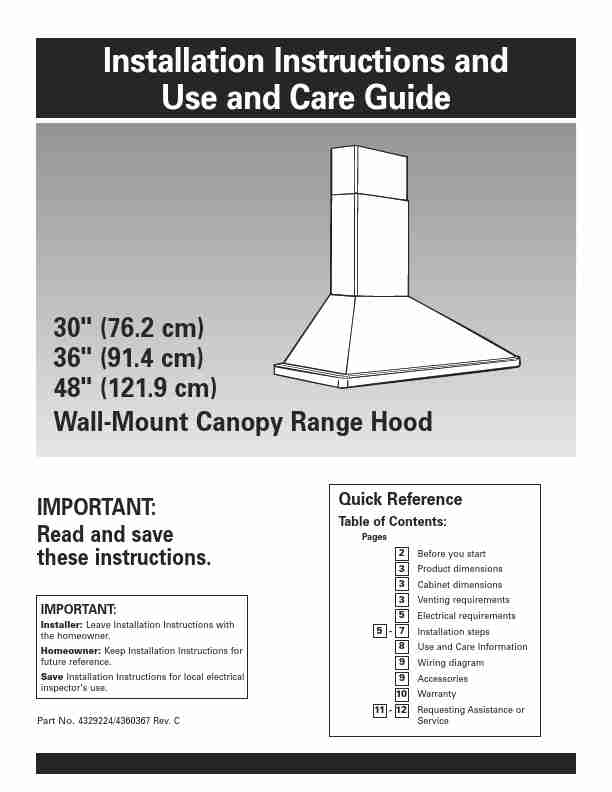 KitchenAid Ventilation Hood 30-page_pdf